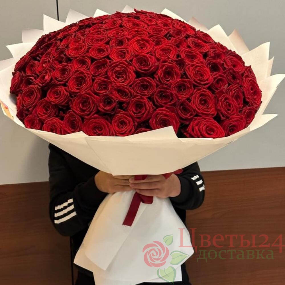 Букет из 151 розы Букет из 151 розы
