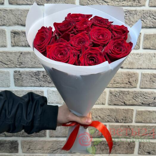Букет из 11 розы