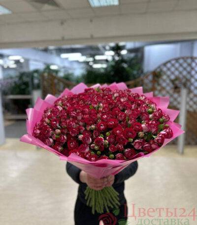 Букет из 51 кустовых роз