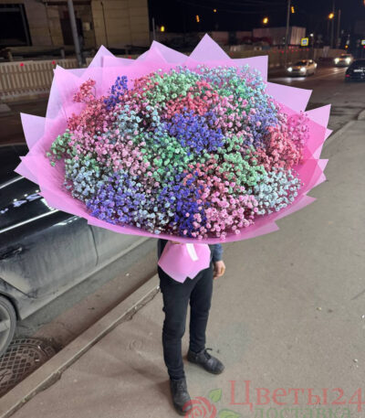 Букет из 25 гипсофил