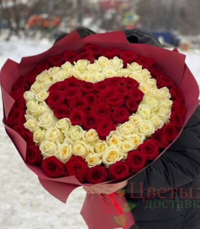 Букет из 99 роз